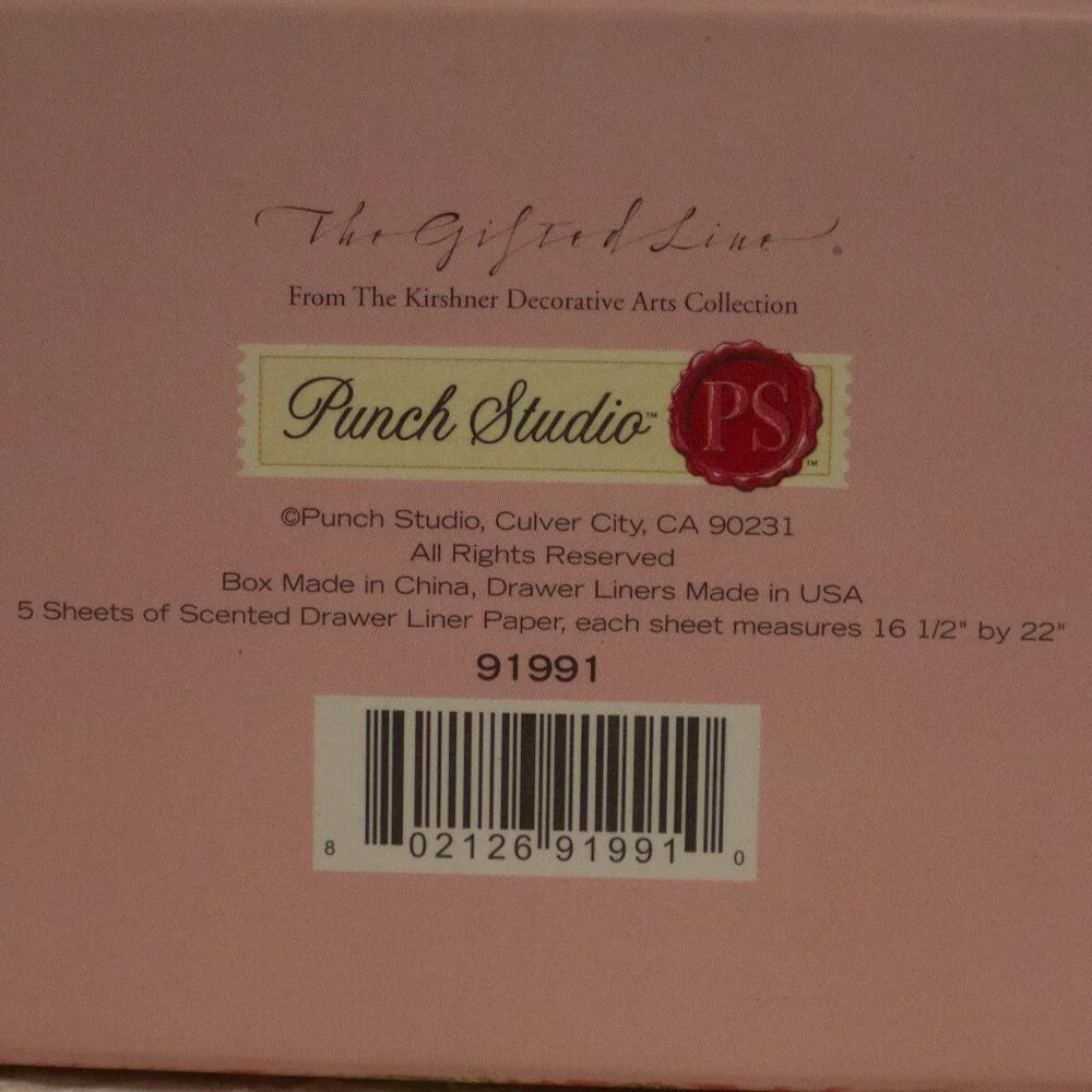 Punch Studio Lavender Drawer Liners 5 Sheets 16.5 x 22 inch